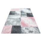 Kurzflor Teppich HAWAII Pink 80 x 150 cm