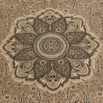 Orient Teppich KASHMIR Beige 240 x 340 cm