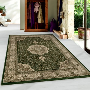 Orient Teppich KASHMIR Grün 80 x 150 cm