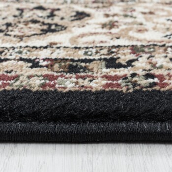 Orient Teppich KASHMIR Schwarz 80 x 150 cm