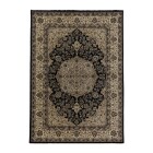 Orient Teppich KASHMIR Schwarz 80 x 150 cm