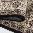 Orient Teppich KASHMIR Schwarz 120 cm x 170 cm