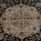 Orient Teppich KASHMIR Schwarz 240 x 340 cm