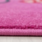 Kinder Teppich KIDS Violett 120 cm x 170 cm