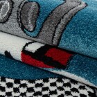 Kinder Teppich KIDS Blau 160 cm x 230 cm