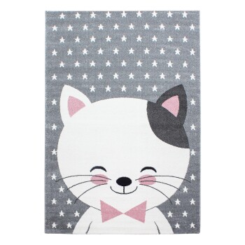 Kinder Teppich KIDS Pink 120 cm x 170 cm