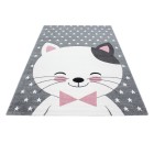 Kinder Teppich KIDS Pink 160 cm x 230 cm