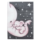 Kinder Teppich KIDS Pink 120 cm x 170 cm