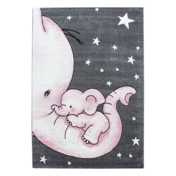 Kinder Teppich KIDS Pink 200 cm x 290 cm
