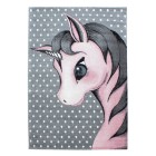 Kinder Teppich KIDS Pink 140 x 200 cm