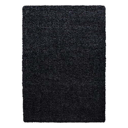 Hochflor Teppich LIFE Anthrazit 80 x 150 cm