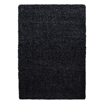 Hochflor Teppich LIFE Anthrazit 80 x 150 cm