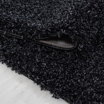 Hochflor Teppich LIFE Anthrazit 80 x 150 cm