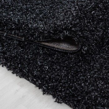Hochflor Teppich LIFE Anthrazit 80 x 250 cm