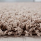 Hochflor Teppich LIFE Anthrazit 80 cm Rund