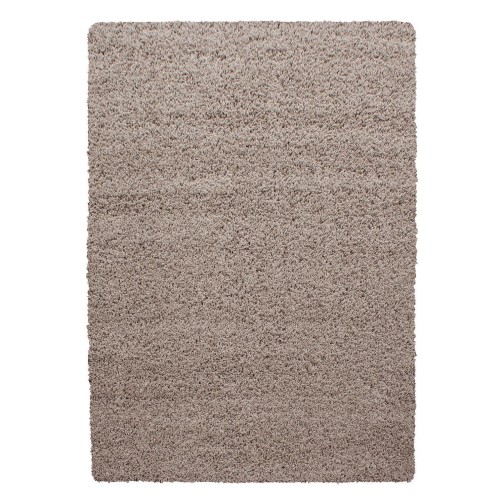 Hochflor Teppich LIFE Beige 60 x 110 cm
