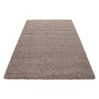 Hochflor Teppich LIFE Beige 100 cm x 200 cm
