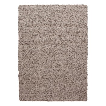 Hochflor Teppich LIFE Beige 240 x 340 cm