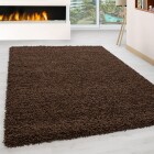 Hochflor Teppich LIFE Braun 60 x 110 cm