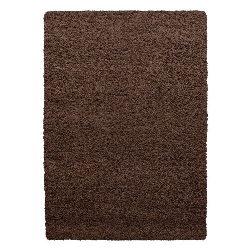 Hochflor Teppich LIFE Braun 80 x 150 cm