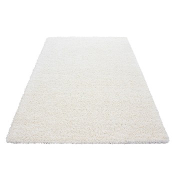Hochflor Teppich LIFE Creme 80 x 150 cm