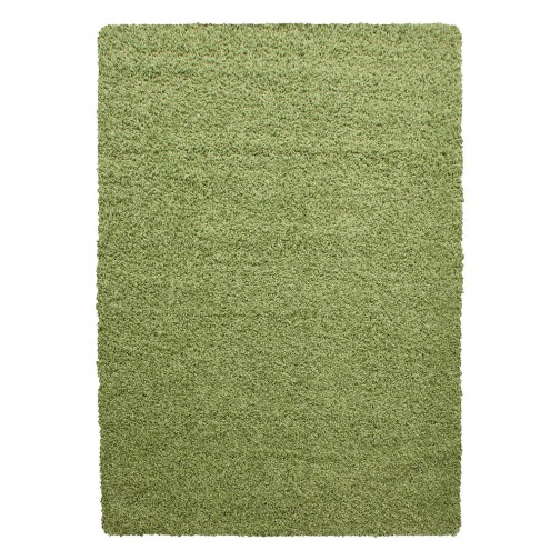 Hochflor Teppich LIFE Grün 80 x 150 cm