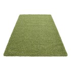 Hochflor Teppich LIFE Grün 80 x 150 cm