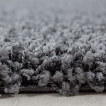 Hochflor Teppich LIFE Grün 160 cm Rund