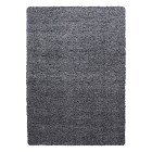 Hochflor Teppich LIFE Grau 80 x 150 cm