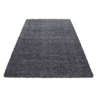 Hochflor Teppich LIFE Grau 80 x 150 cm