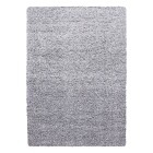 Hochflor Teppich LIFE Hellgrau 200 cm x 290 cm