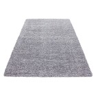 Hochflor Teppich LIFE Hellgrau 200 cm x 290 cm