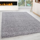 Hochflor Teppich LIFE Hellgrau 300 cm x 400 cm