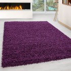 Hochflor Teppich LIFE Violett 160 cm x 230 cm