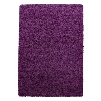 Hochflor Teppich LIFE Violett 300 cm x 400 cm