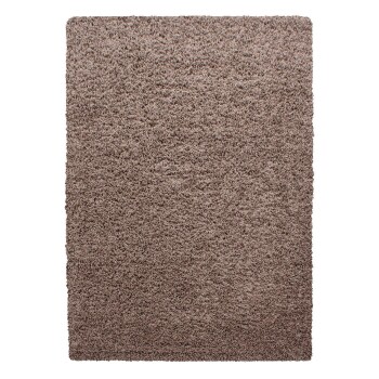 Hochflor Teppich LIFE Mokka 80 x 150 cm