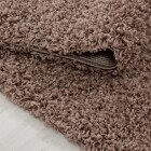 Hochflor Teppich LIFE Mokka 80 x 250 cm