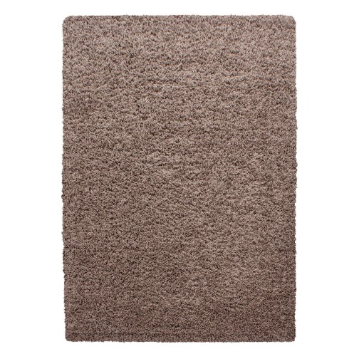 Hochflor Teppich LIFE Mokka 120 cm x 170 cm