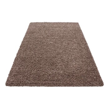 Hochflor Teppich LIFE Mokka 120 cm x 170 cm