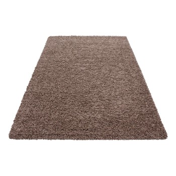 Hochflor Teppich LIFE Mokka 200 cm x 290 cm