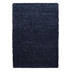 Hochflor Teppich LIFE Marineblau 80 x 150 cm