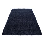 Hochflor Teppich LIFE Marineblau 80 x 150 cm