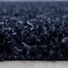 Hochflor Teppich LIFE Marineblau 80 x 150 cm