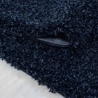 Hochflor Teppich LIFE Marineblau 80 x 150 cm