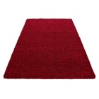 Hochflor Teppich LIFE Rot 80 x 150 cm