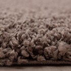 Hochflor Teppich LIFE Taupe 60 x 110 cm
