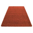 Hochflor Teppich LIFE Terrakotta 300 cm x 400 cm