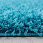 Hochflor Teppich LIFE Terrakotta 200 cm Rund