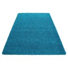 Hochflor Teppich LIFE Türkis 140 x 200 cm