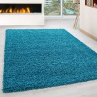 Hochflor Teppich LIFE Türkis 240 x 340 cm